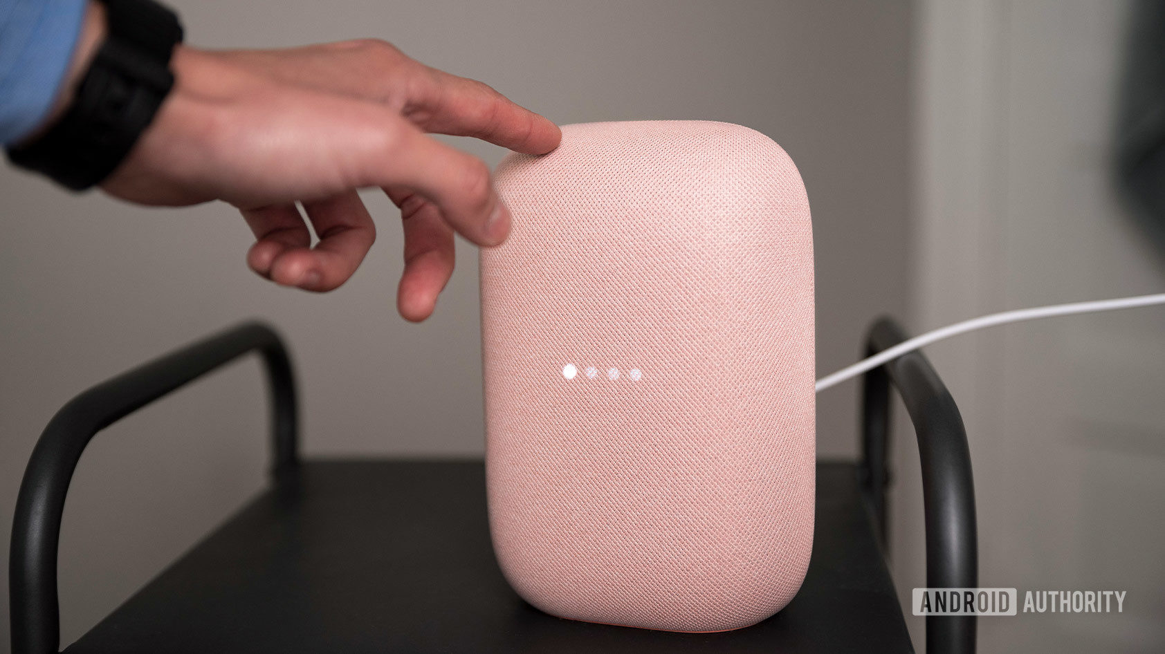 Google Nest Audio smart speaker touch control