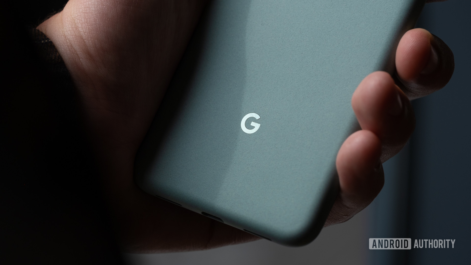 Macro de logo Google Pixel 5