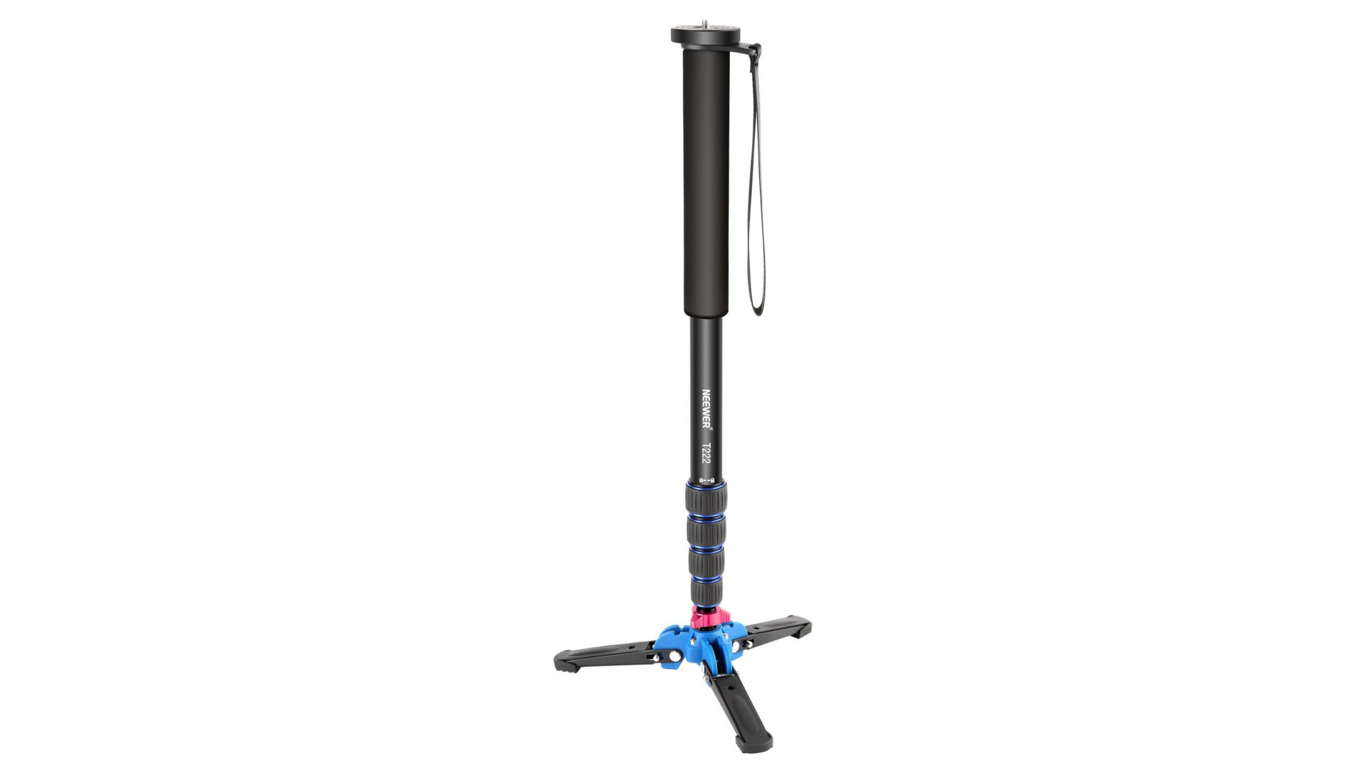 Neewer Extendable Camera Monopod with Removable Foldable Tripod Support Base