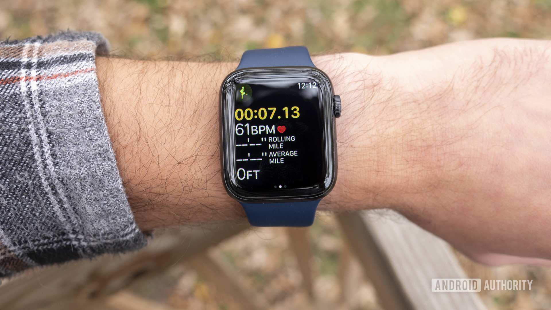 Apple Watch Series 6 examen écran d'entraînement en cours d'exécution gps