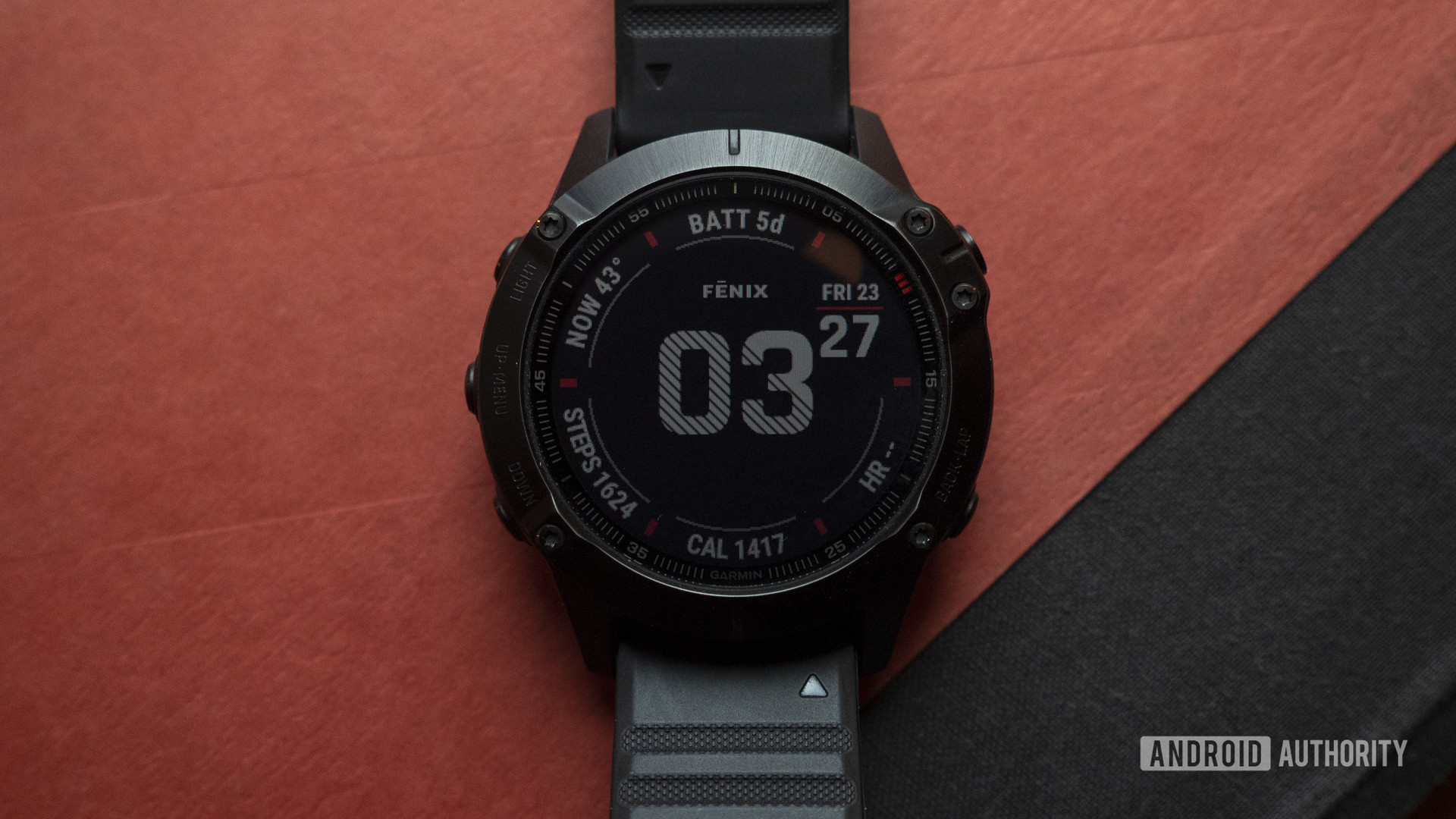 garmin fenix 6 pro display watch face 1