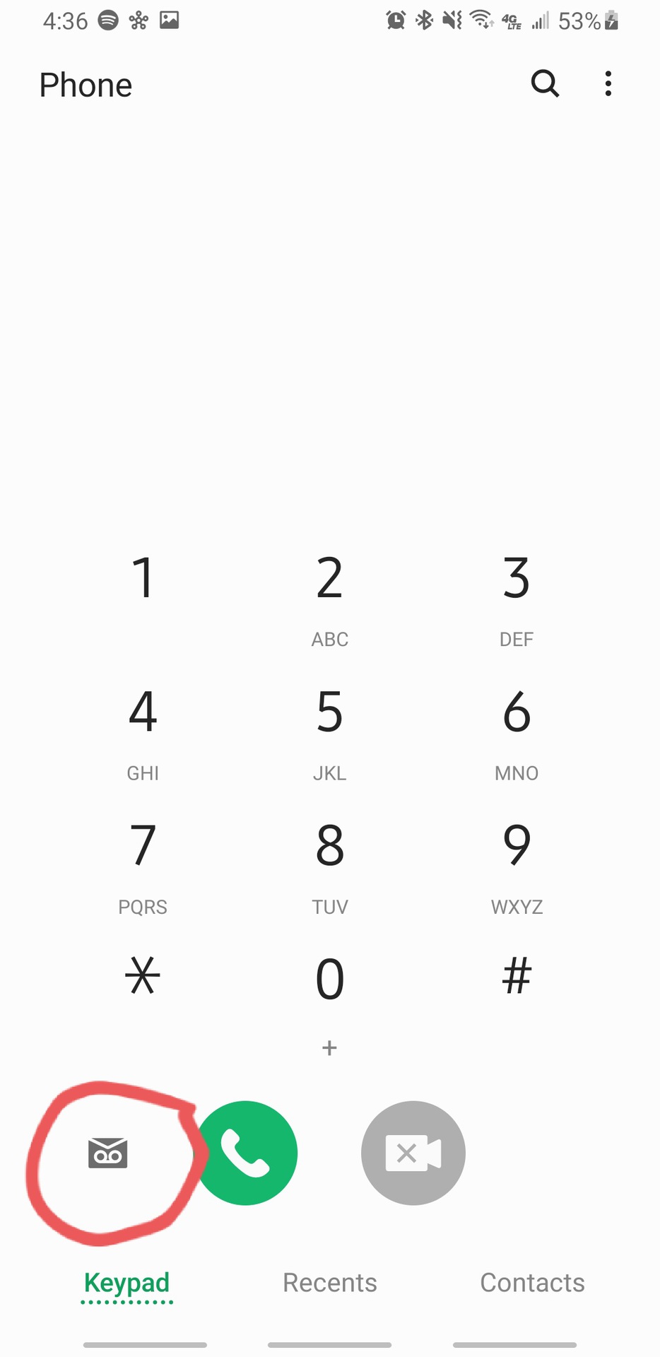 visual voicemail on android