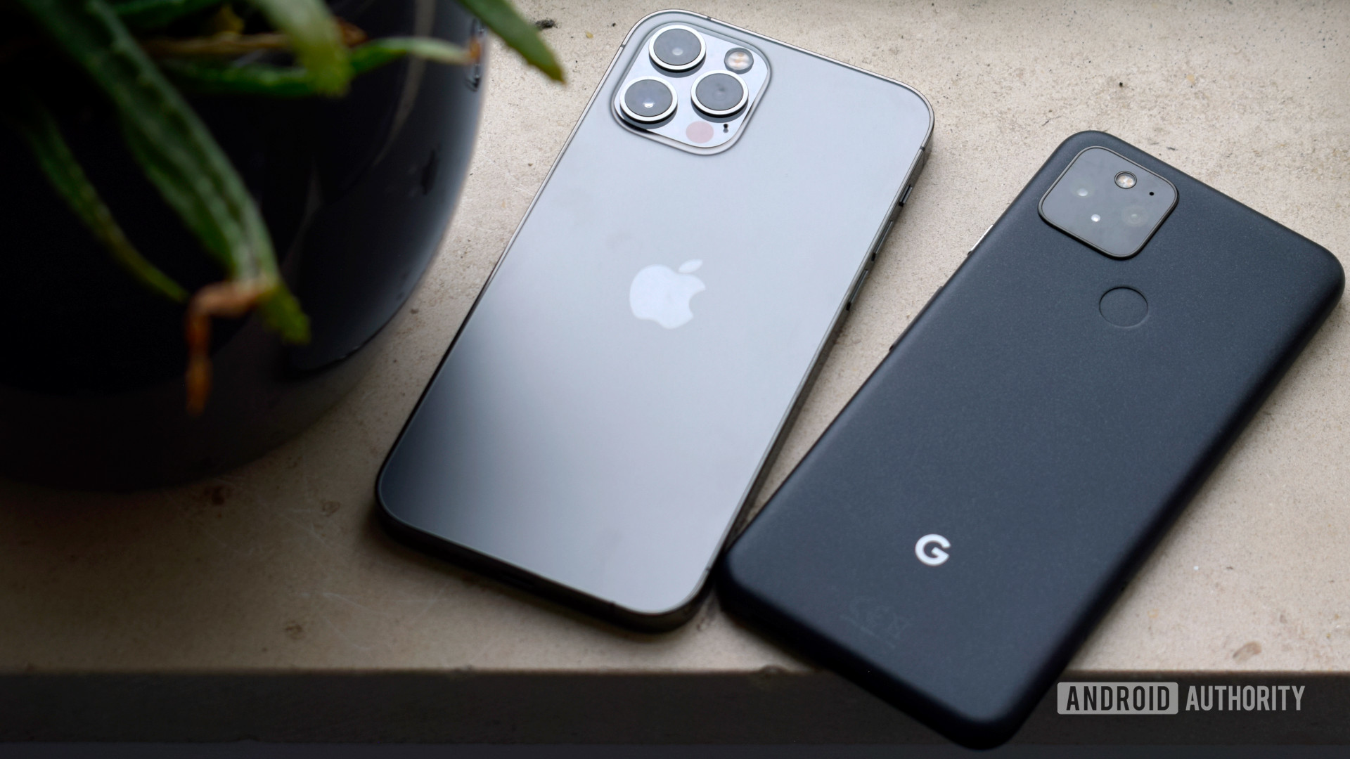 Google Pixel 5 contre Apple iPhone Pro EOY 2020