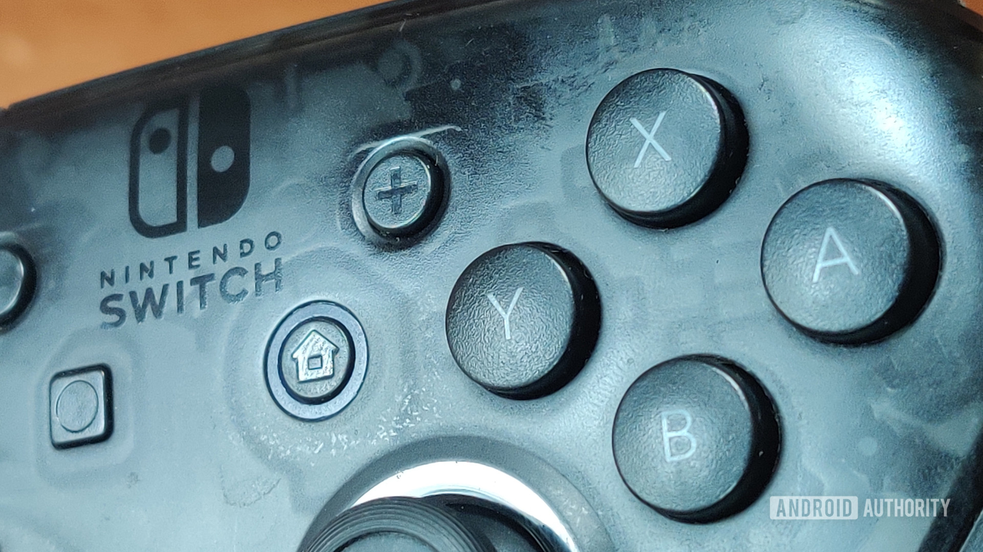 Nintendo Switch Pro Controller review textured buttons