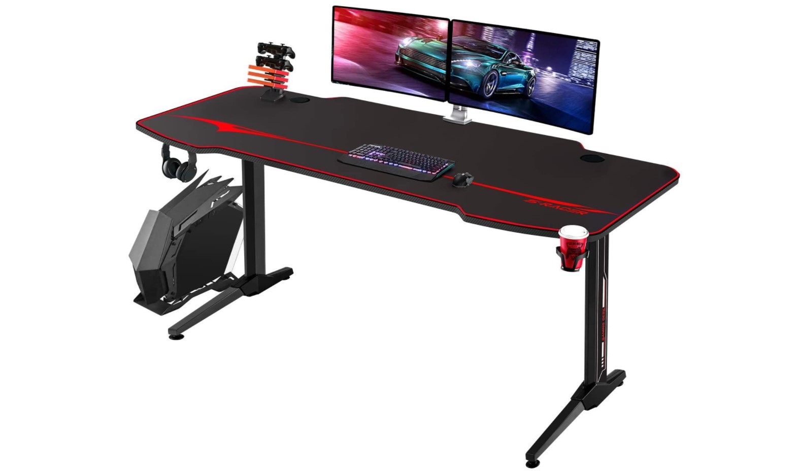 gaming desk homall