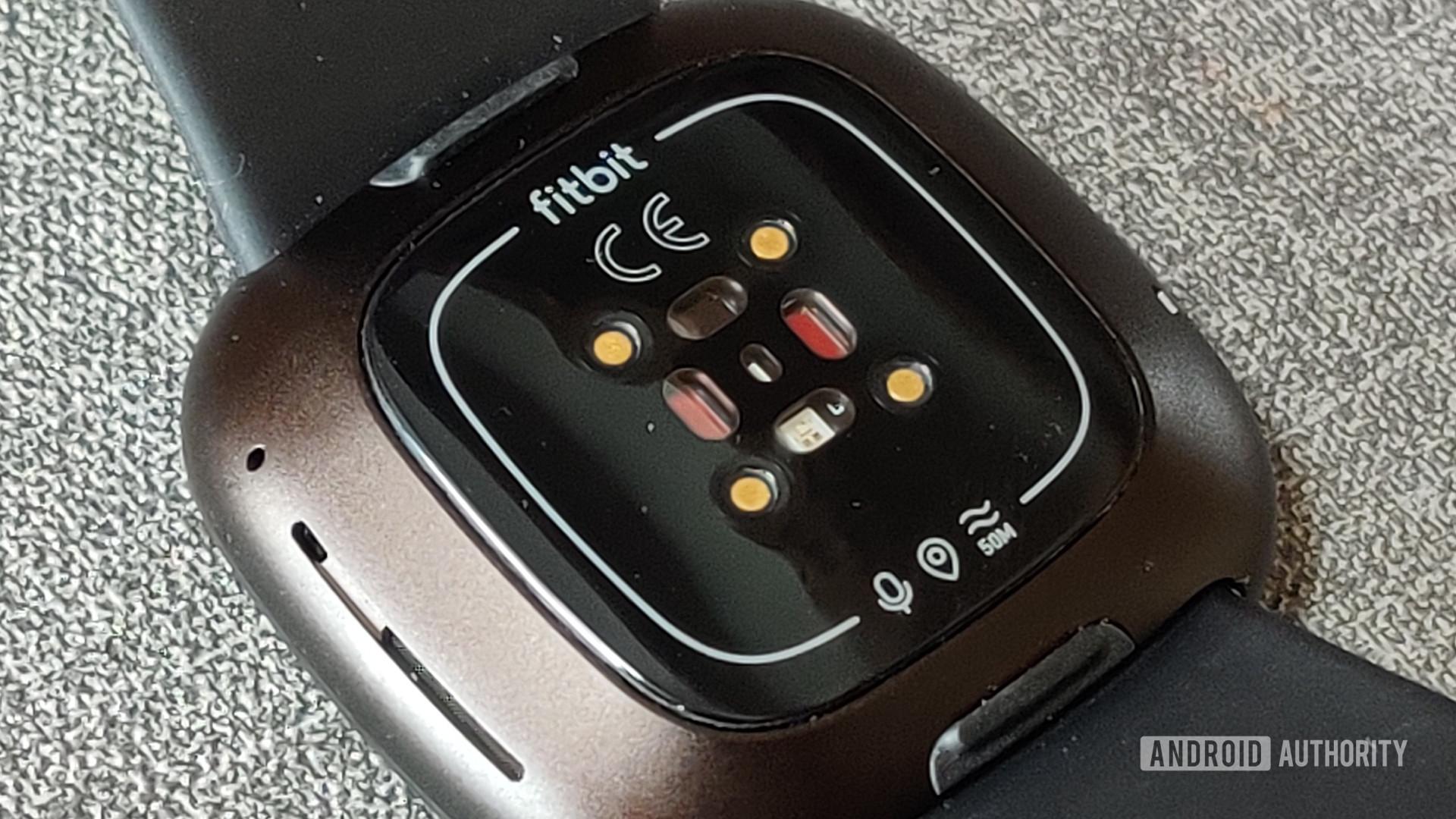 Fitbit Versa 3 Review Back Sensors