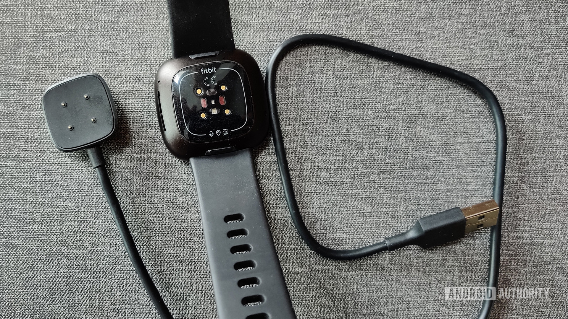 Fitbit Versa 3 Review with Charging Cable