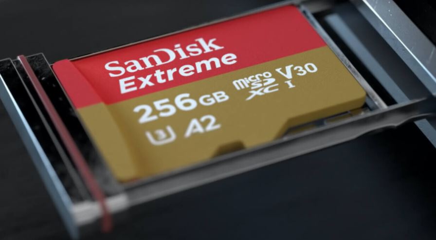 Carte MicroSD SanDisk Extreme 256 Go