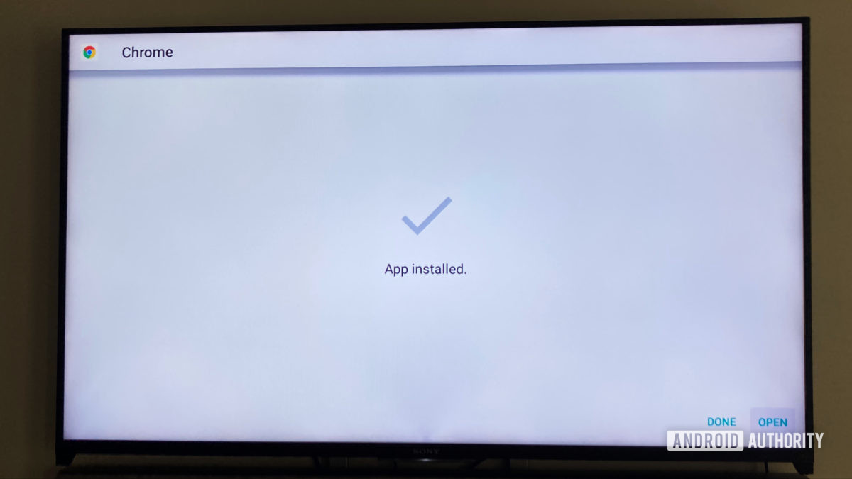 Android TV sideloading apps