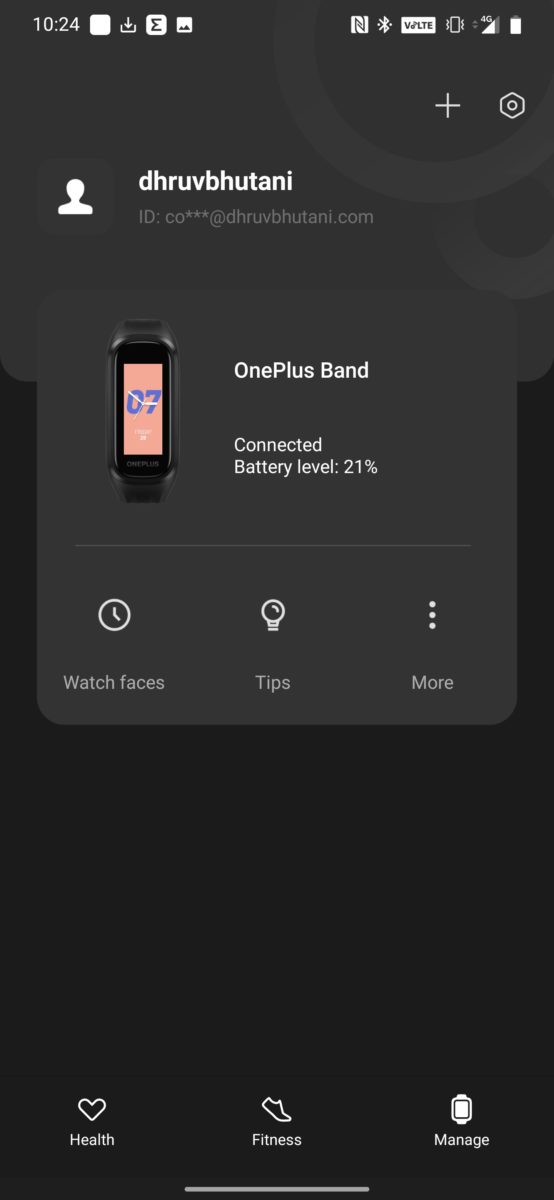 OnePlus Band review health app 13