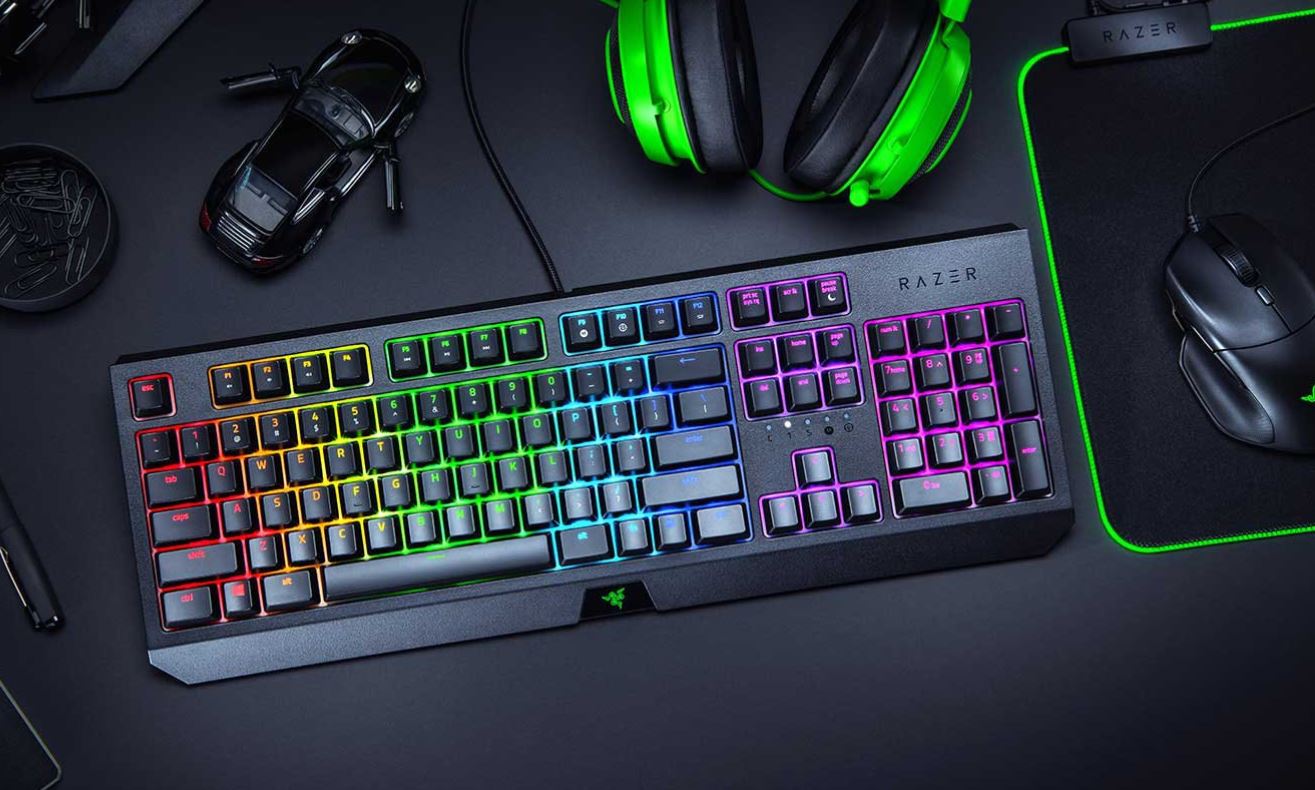 Razer BlackWidow Mechanical Gaming Keyboard Promo Image