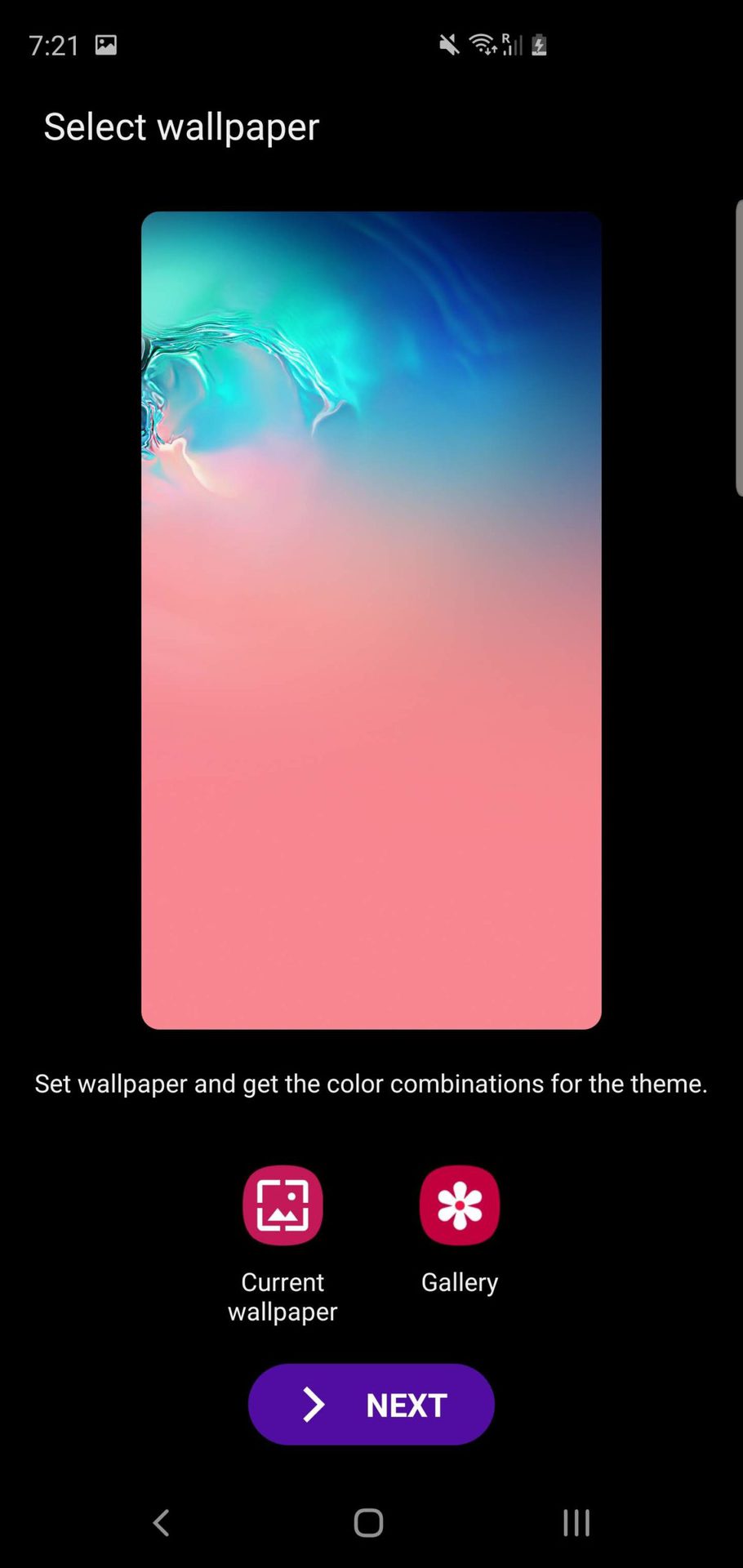Samsung Theme Park Getting started with the wallpaper 2