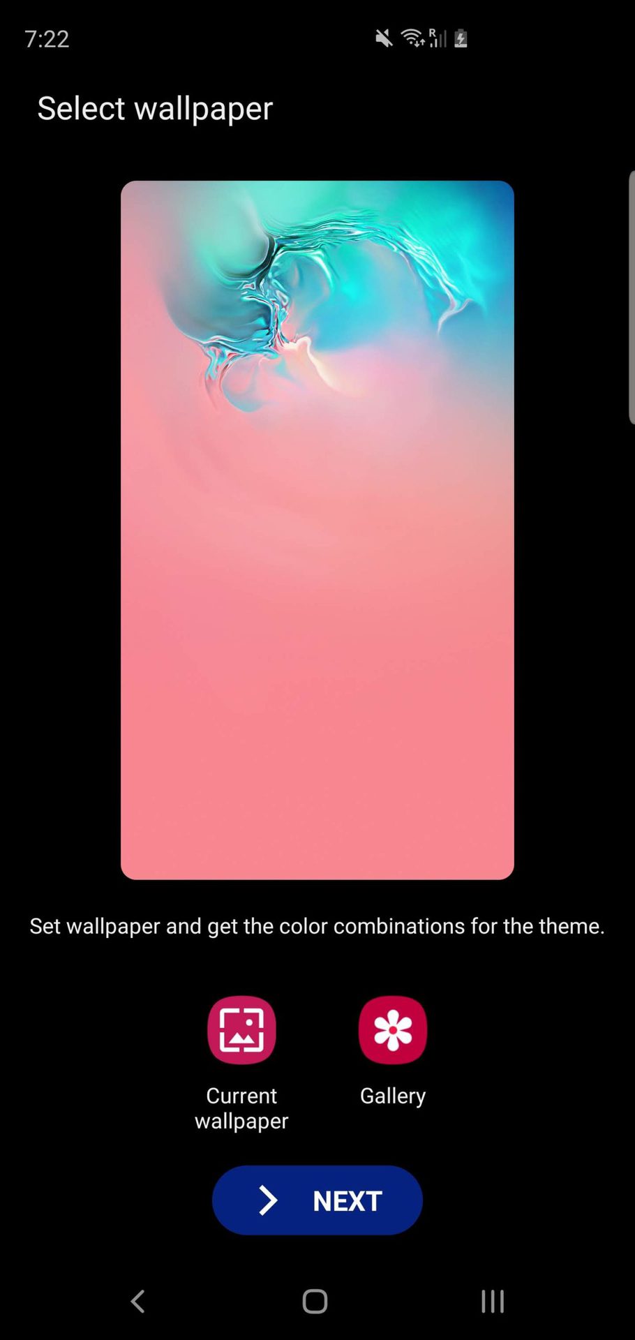 Samsung Theme Park Getting started with the wallpaper 4