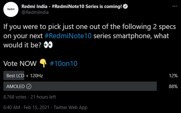 【更新：直播传送门】Redmi Note 10 系列开启预热，三月四日在印度市场发布 2
