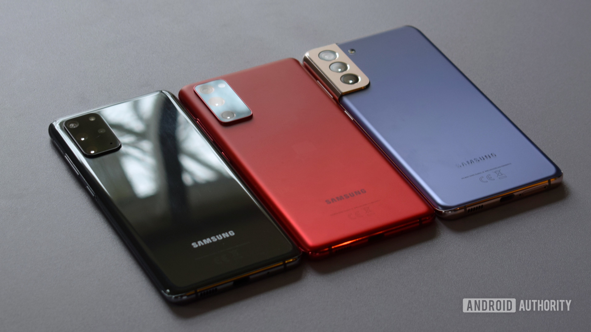 Samsung Galaxy S21 Plus contre Galaxy S20 Plus contre Galaxy S20 FE