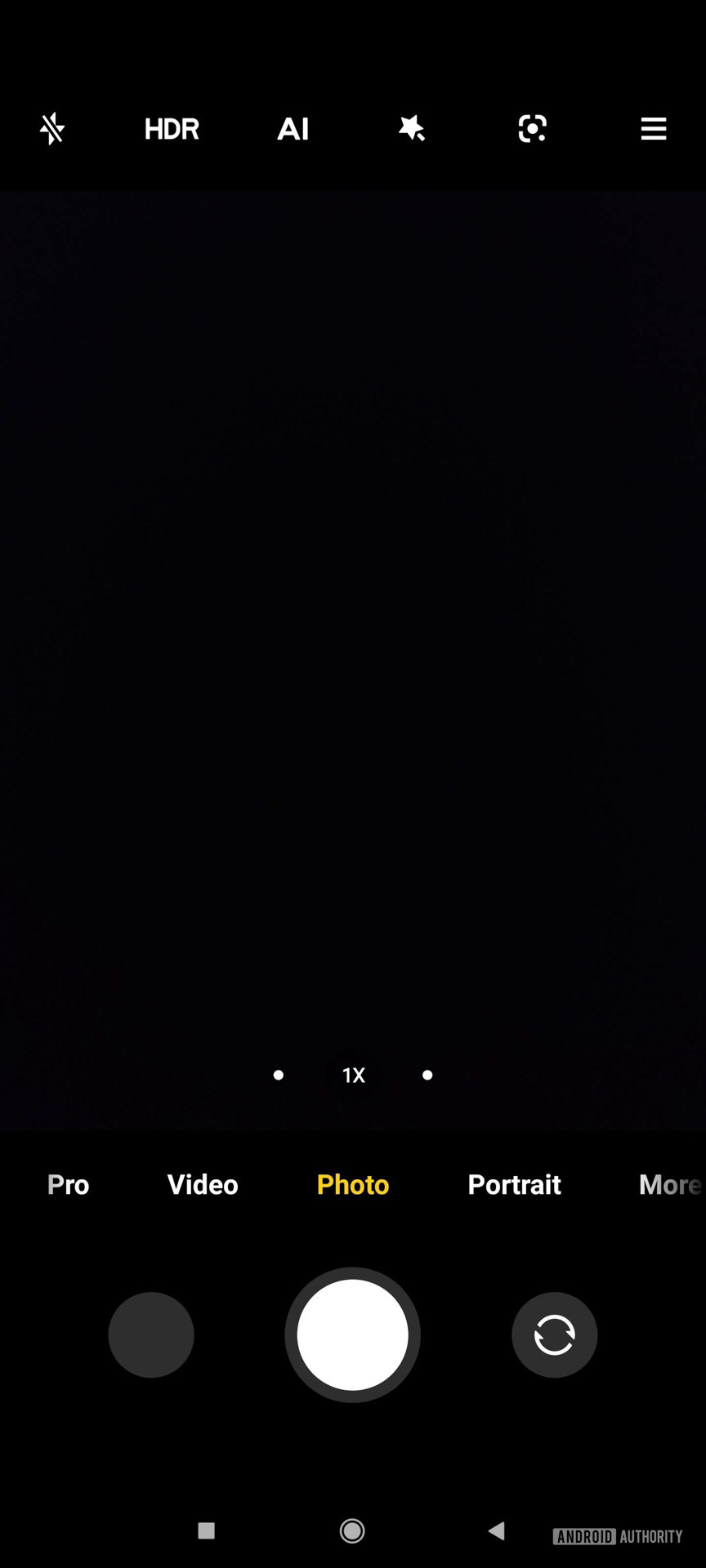 Xiaomi Mi 11 MIUI 12 camera app
