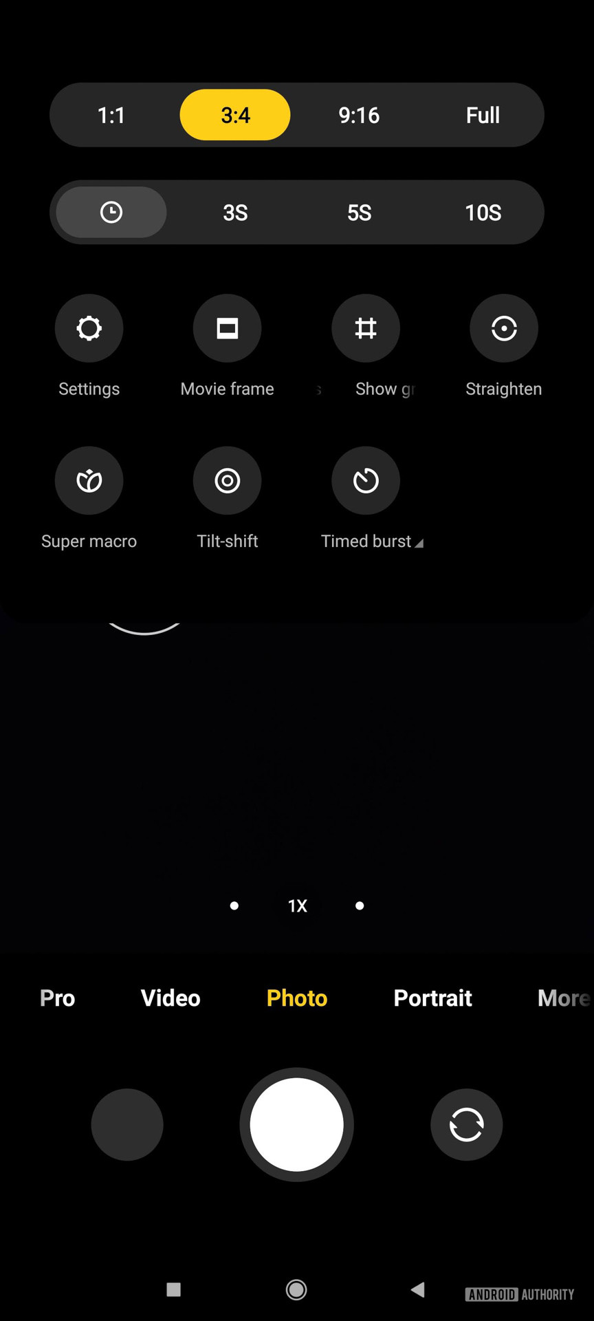 Xiaomi Mi 11 MIUI 12 camera tools