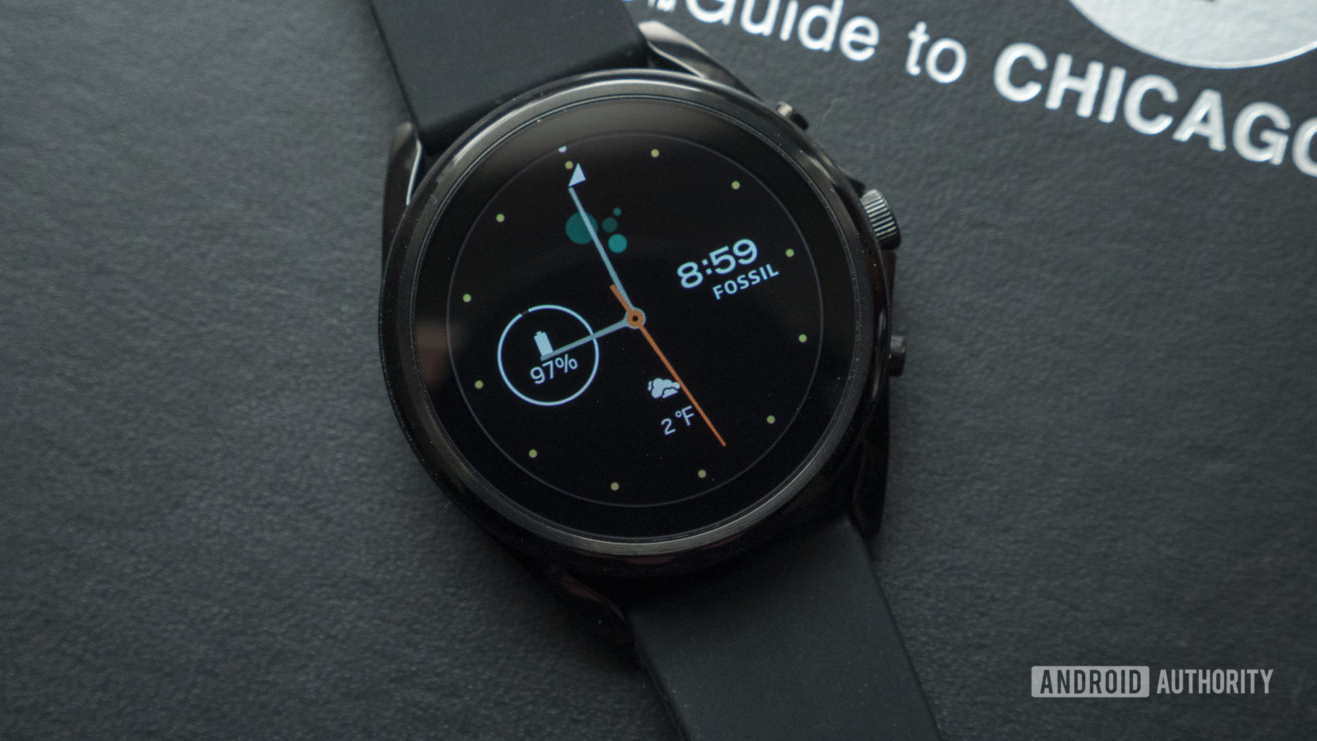 Fossil gen 5 lte review watch face display 1