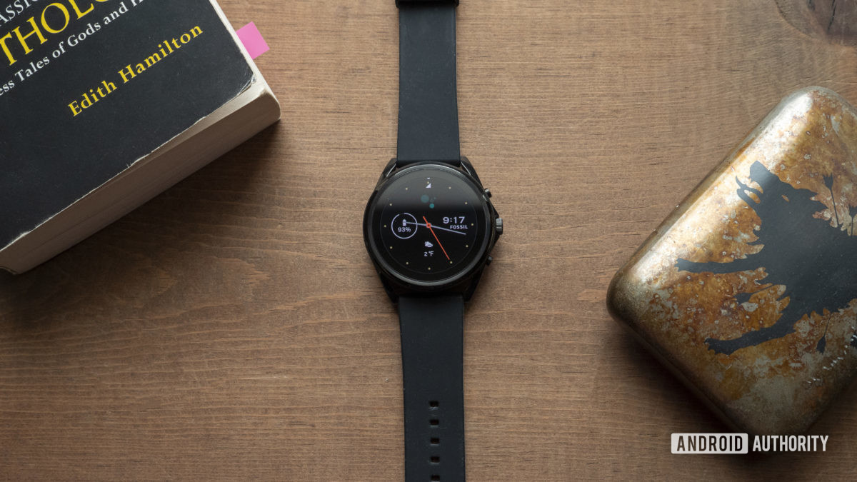 Fossil Gen 5 lte review Wear OS smartwatch on table