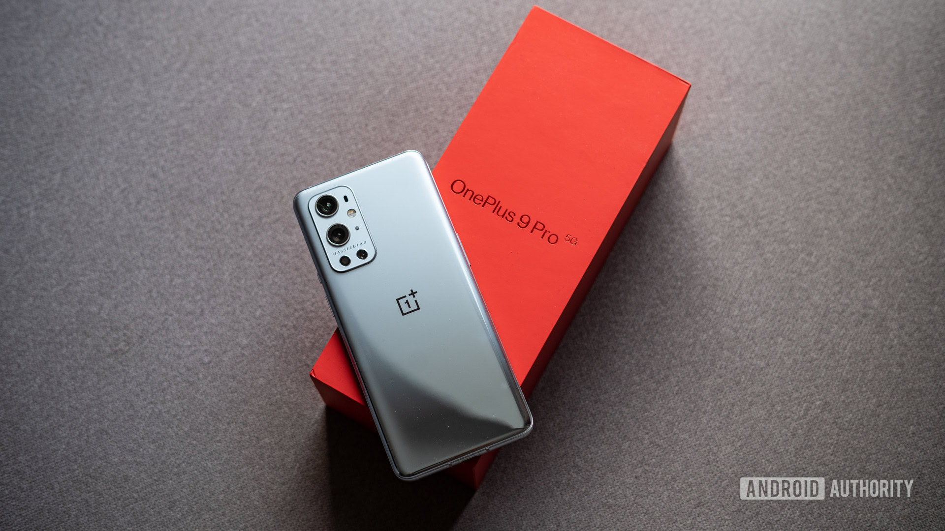 OnePlus 9 Pro review showing phone