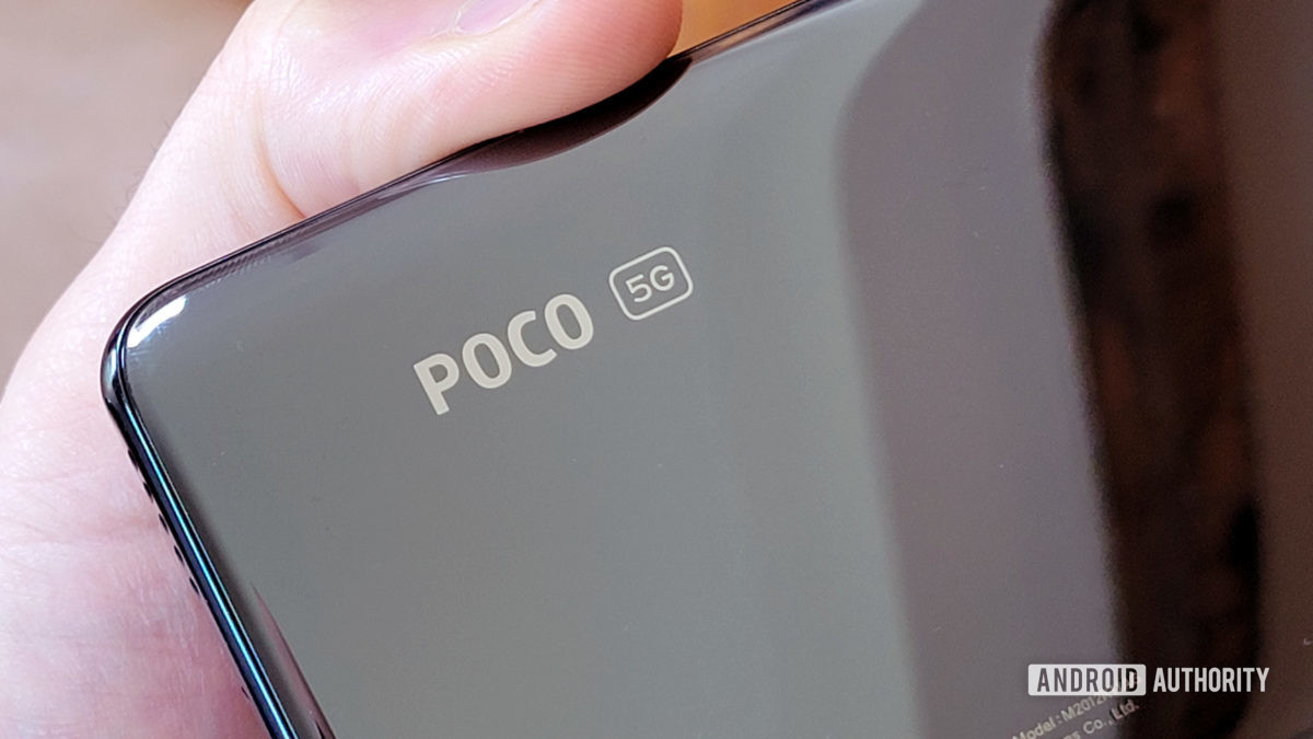 Poco F3 Review Poco Logo with 5G Emblem