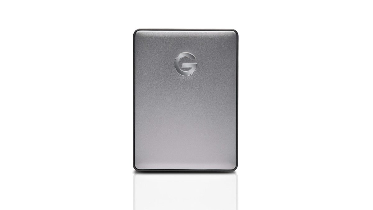 G Technology G Drive Mobile SSD on white background