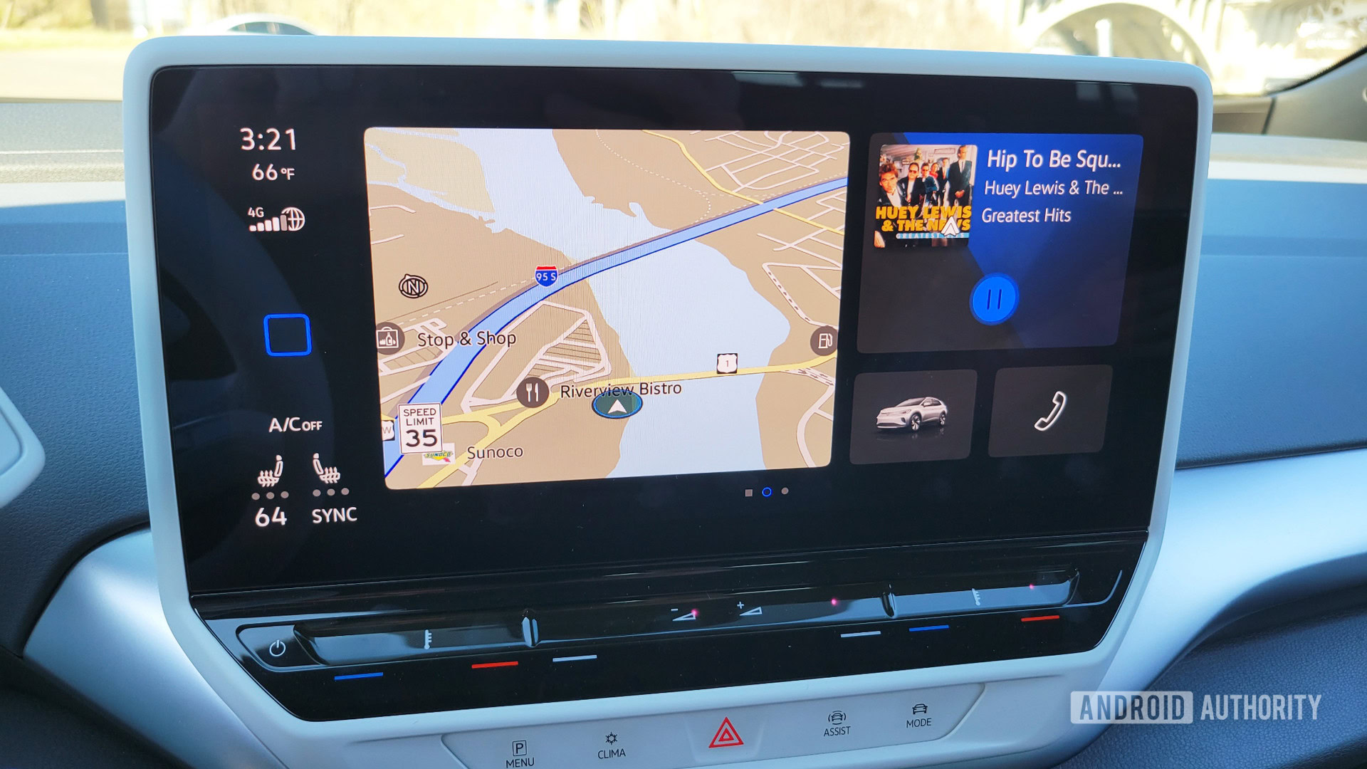 Volkswagen ID.4 Infotainment without Android Auto