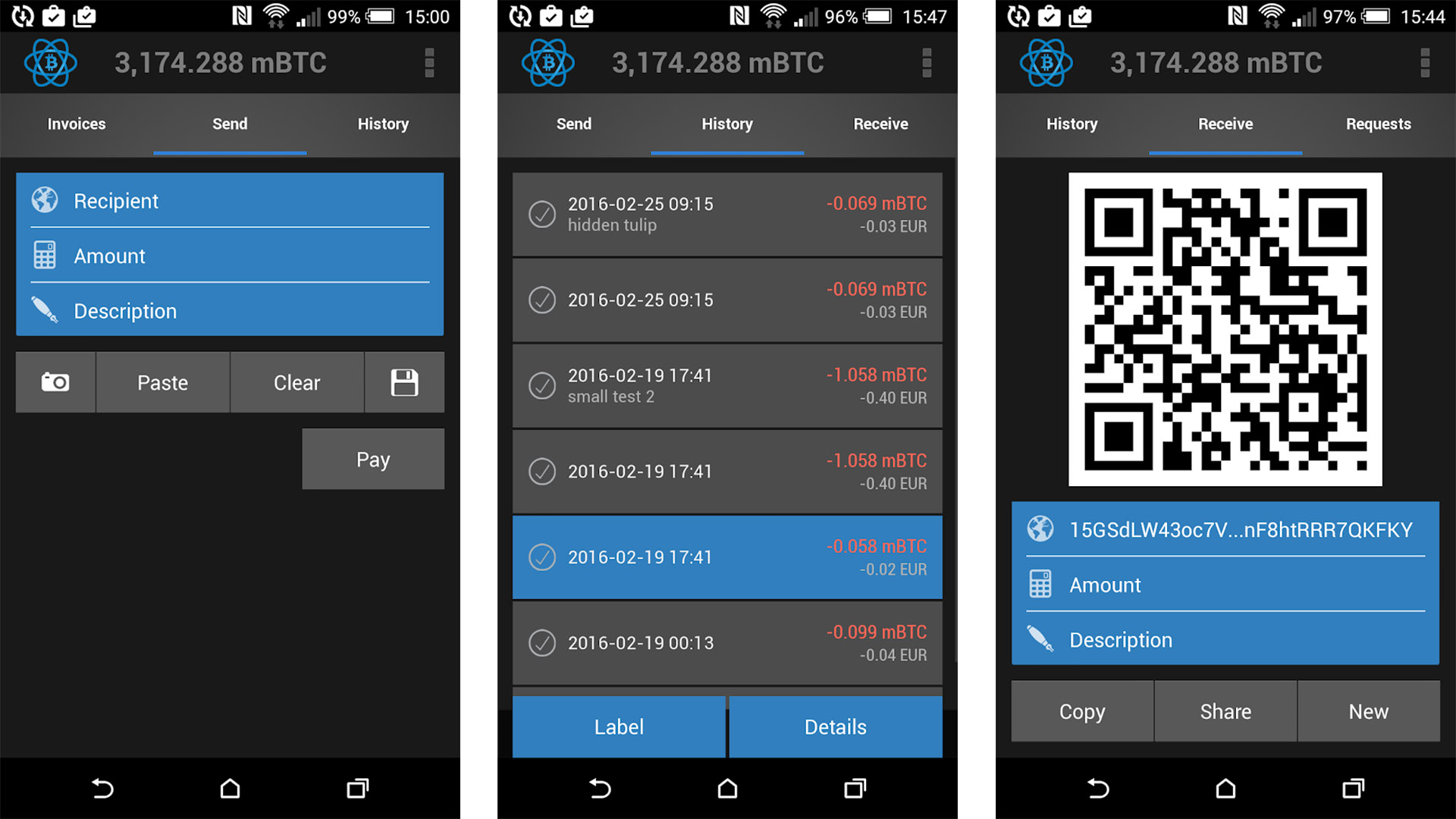 android crypto wallets