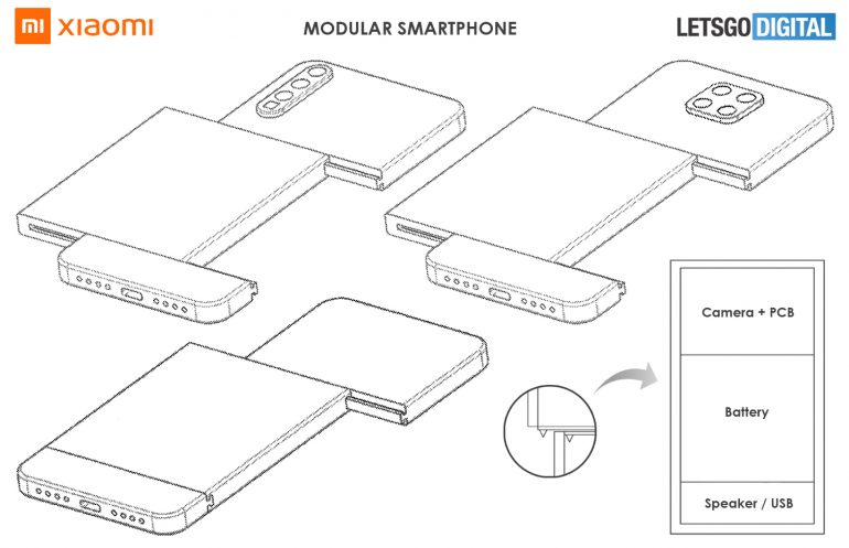 xiaomi modular smartphone design 1