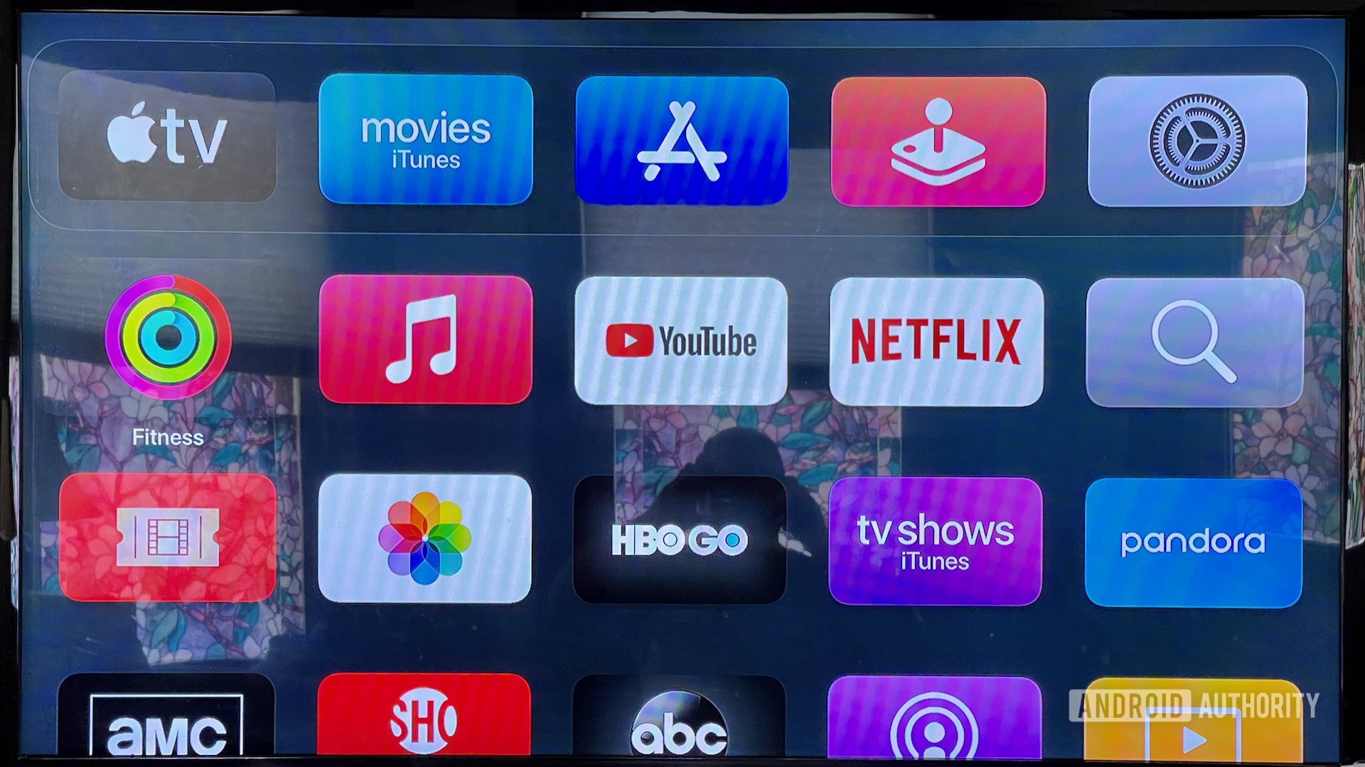 Apple TV 4K Main app menu