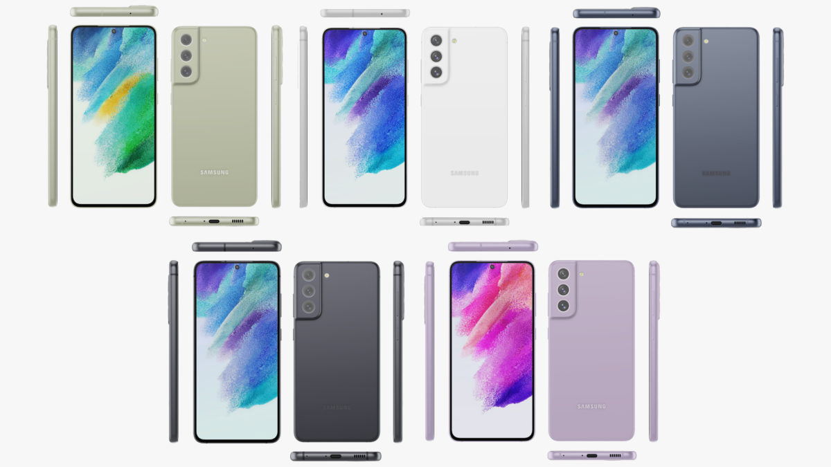 Samsung Galaxy S21 FE Designs Evan Blass
