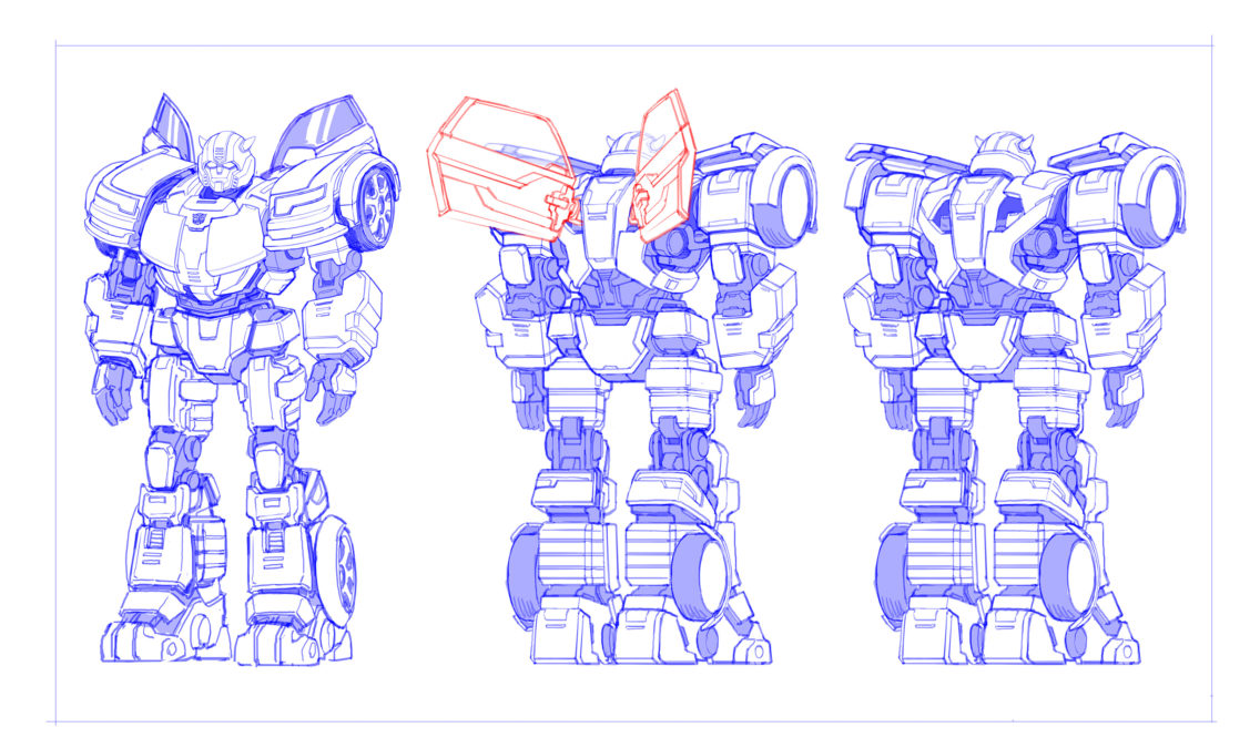 Transformers Heavy Metal Bumblebee Concept