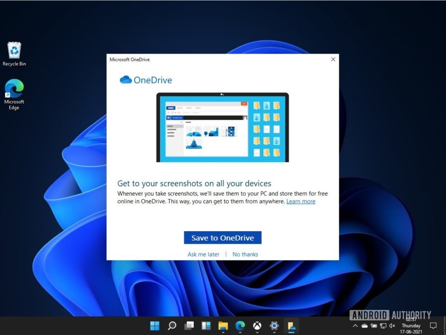 Windows 11 OneDrive integration