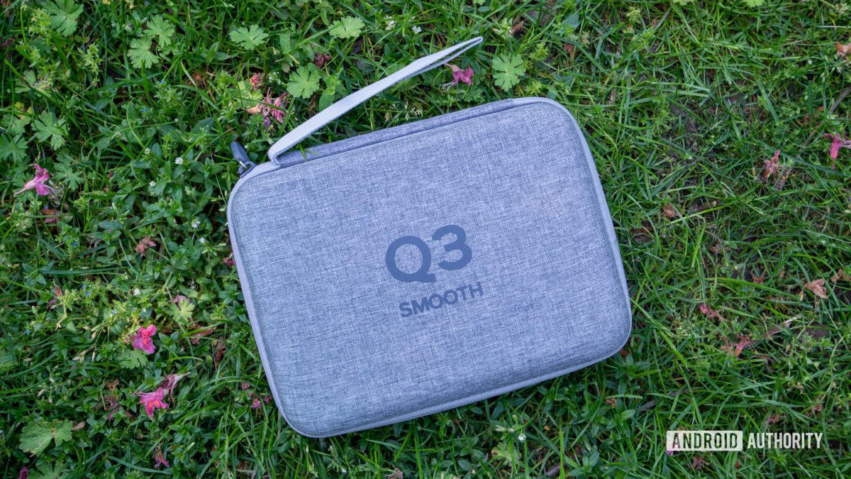 The Zhiyun Smooth-Q3 carry case