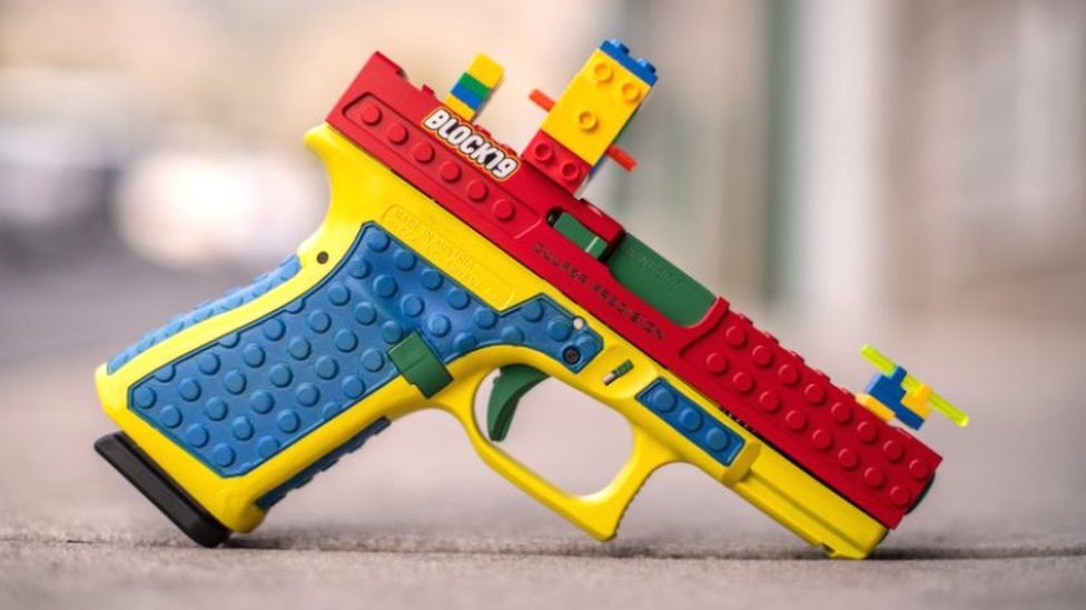 Pistolet Lego