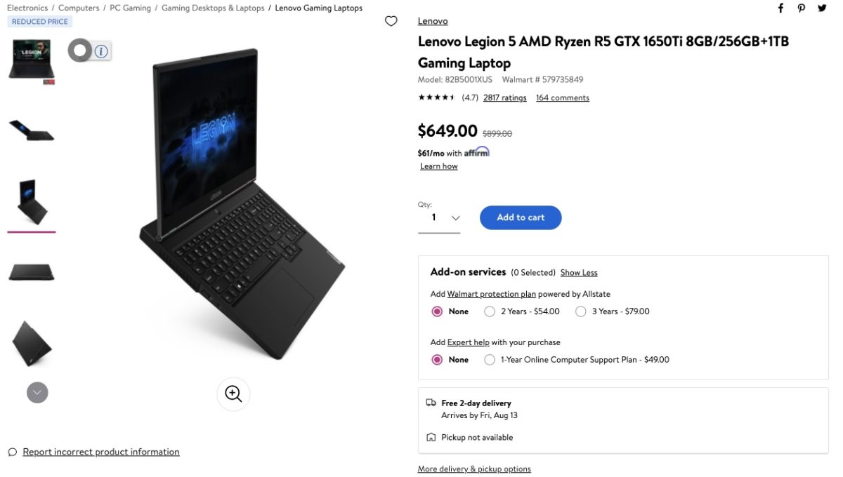 Lenovo Legion 5 deals