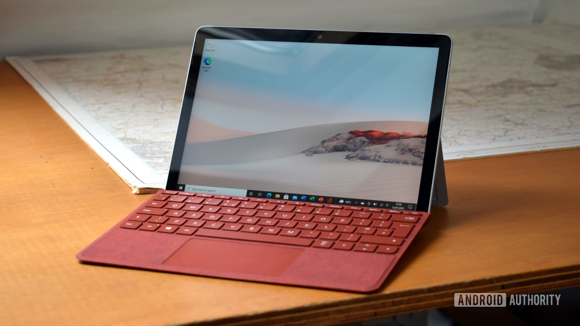 Teclado de prueba Microsoft Surface Go 2