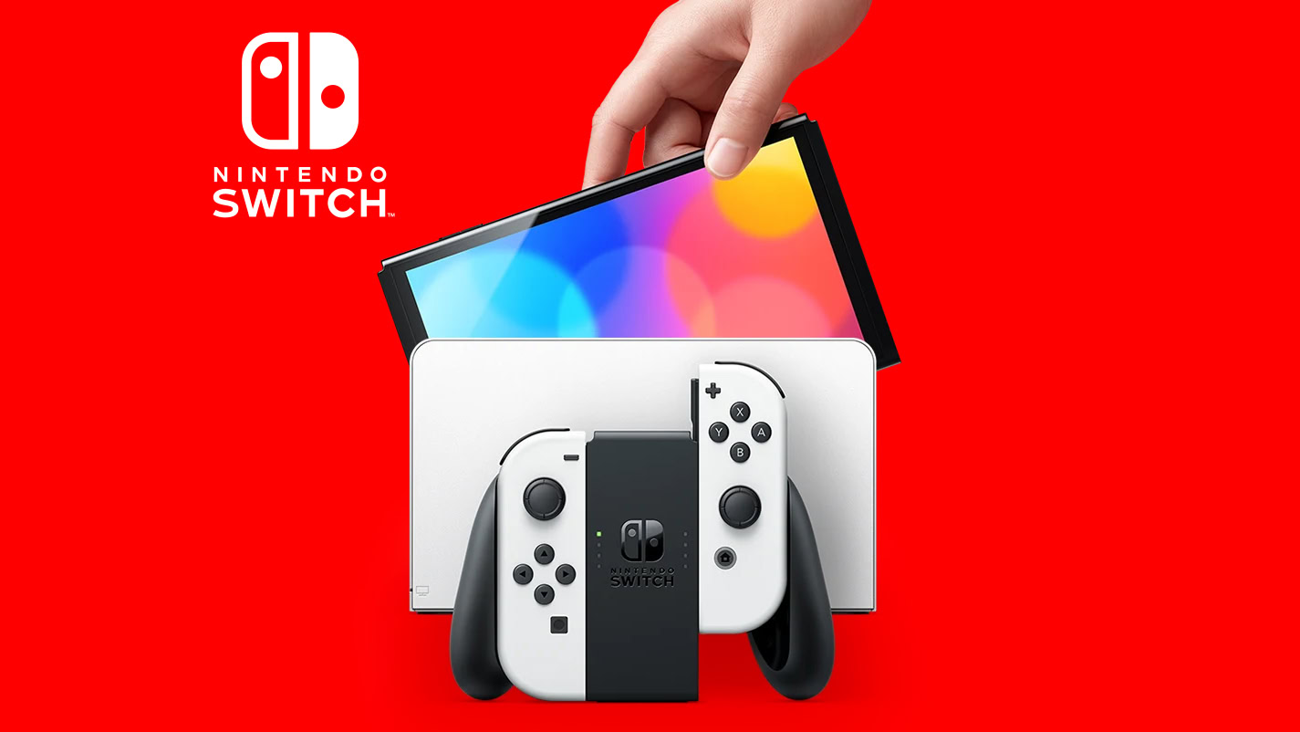 Modèle officiel de Nintendo Switch OLED