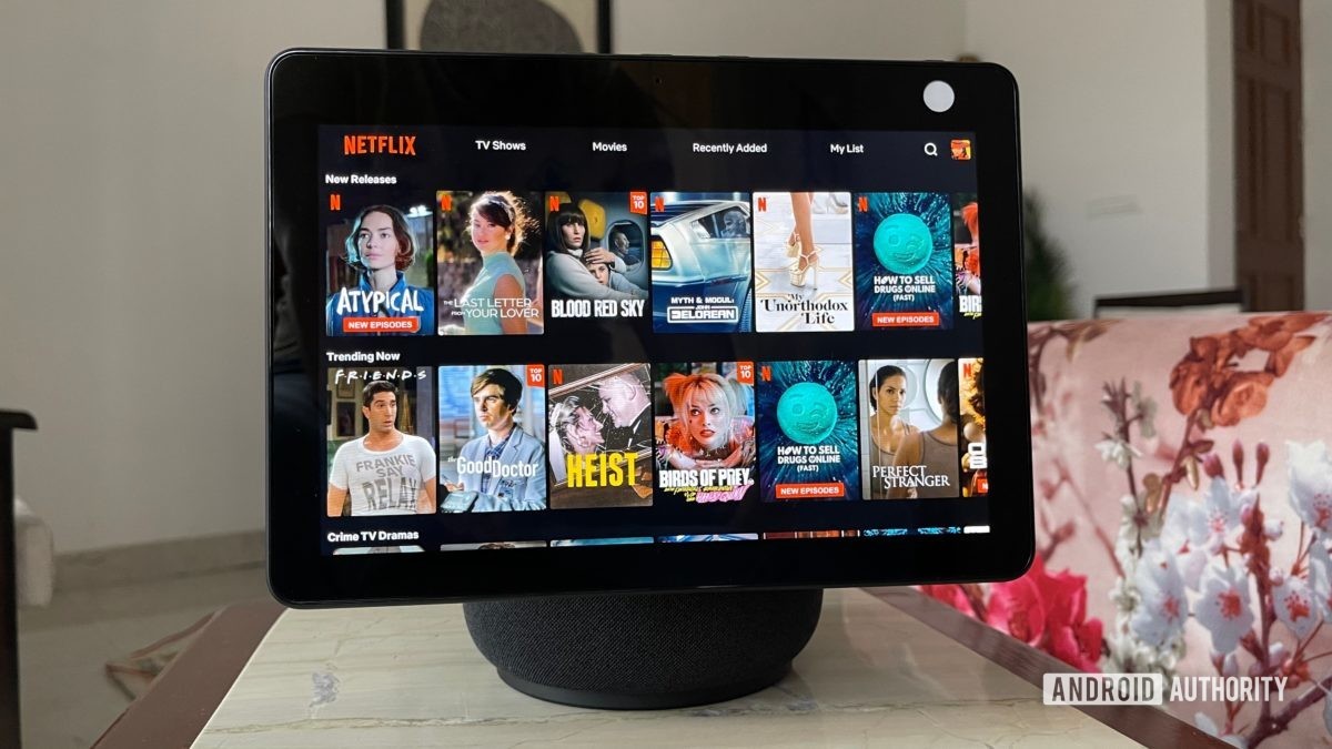 Amazon Echo Show 10 Netflix