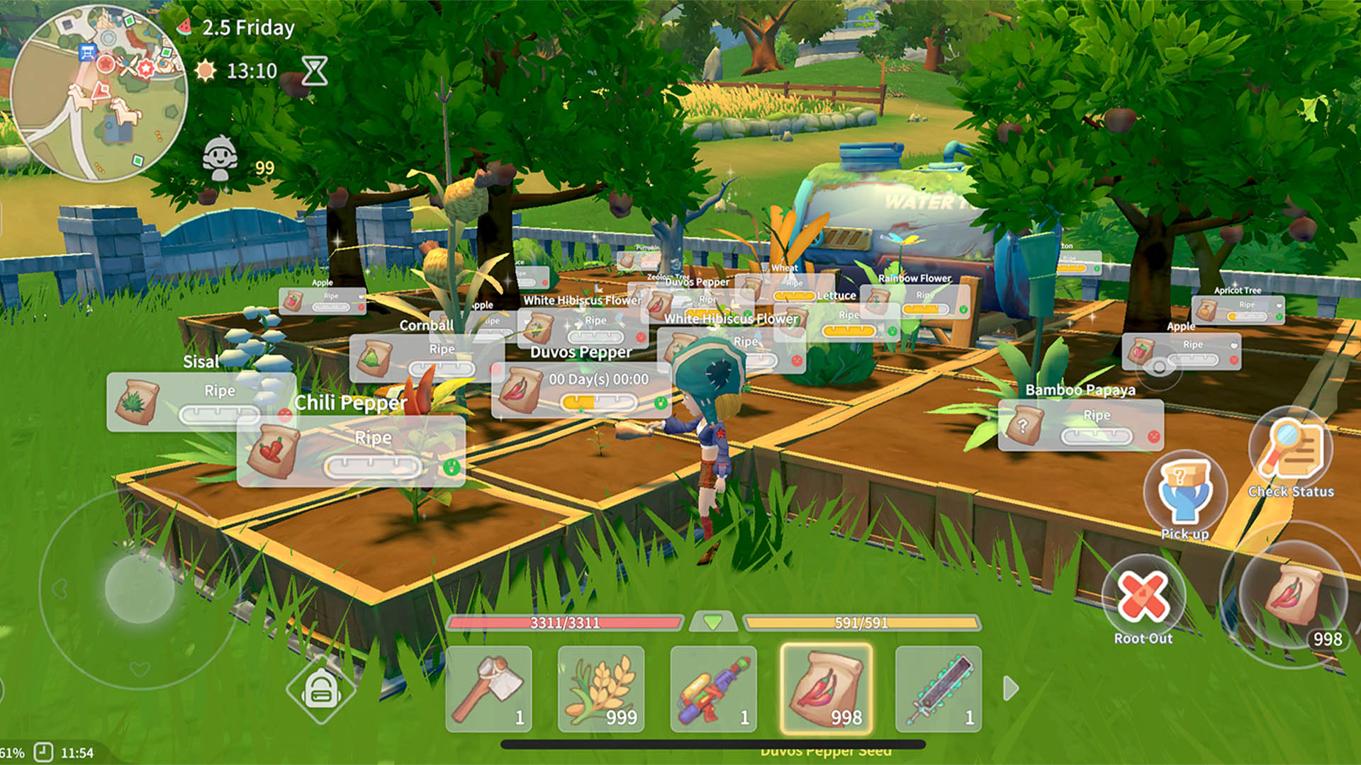 Capture d'écran des applications Android Weekly My Time In Portia