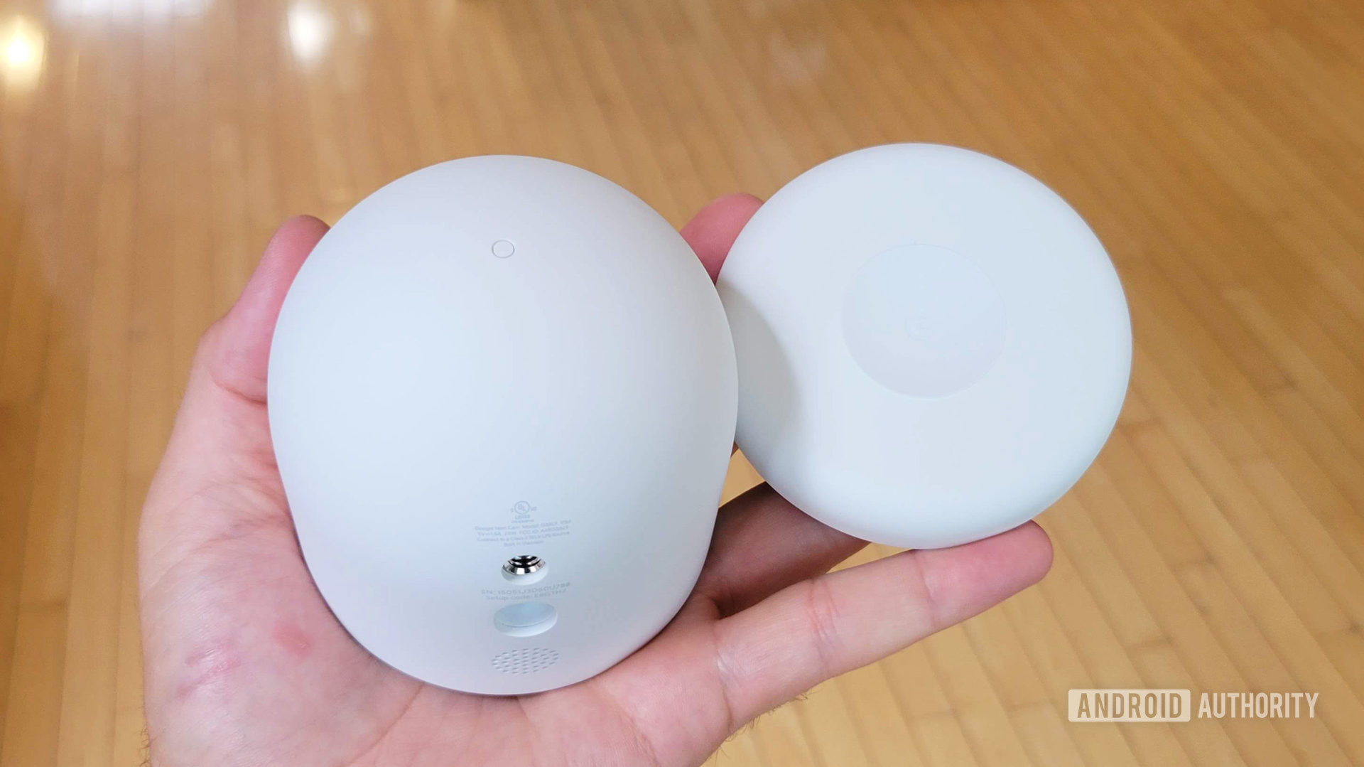 Google Nest Cam Review 2021 Back with Base