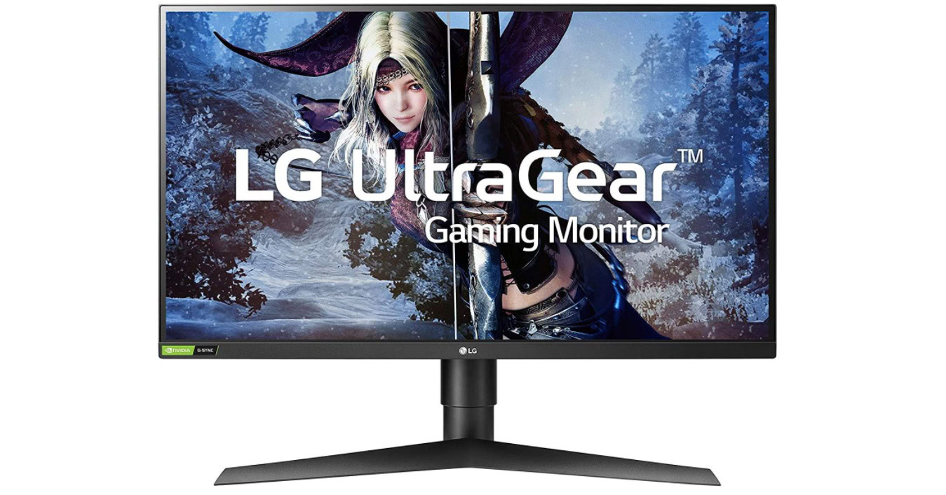 LG 27-inch Ultragear QHD Nano IPS Gaming Monitor widget image