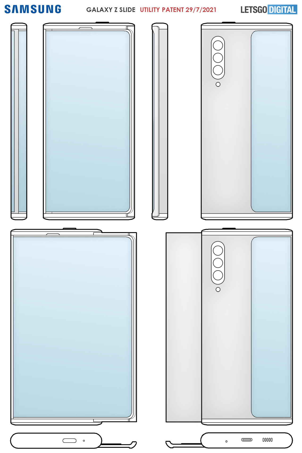 samsung rollable phone patent