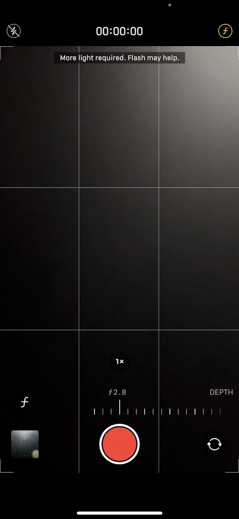 Apple iPhone 13 Pro Max Camera Screenshot cinematic mode