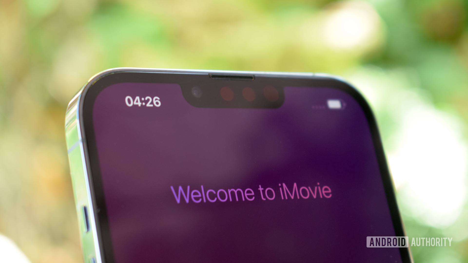 Apple iPhone 13 Pro Max Face ID cameras notch