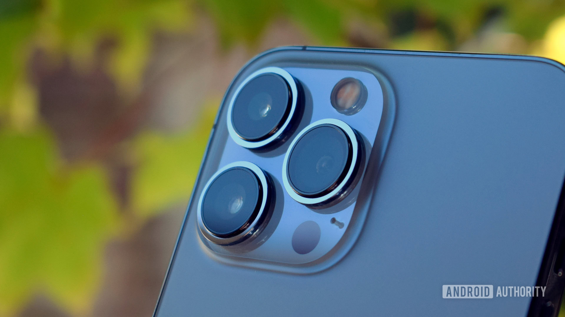 Apple iPhone 13 Pro Max camera module ultra close
