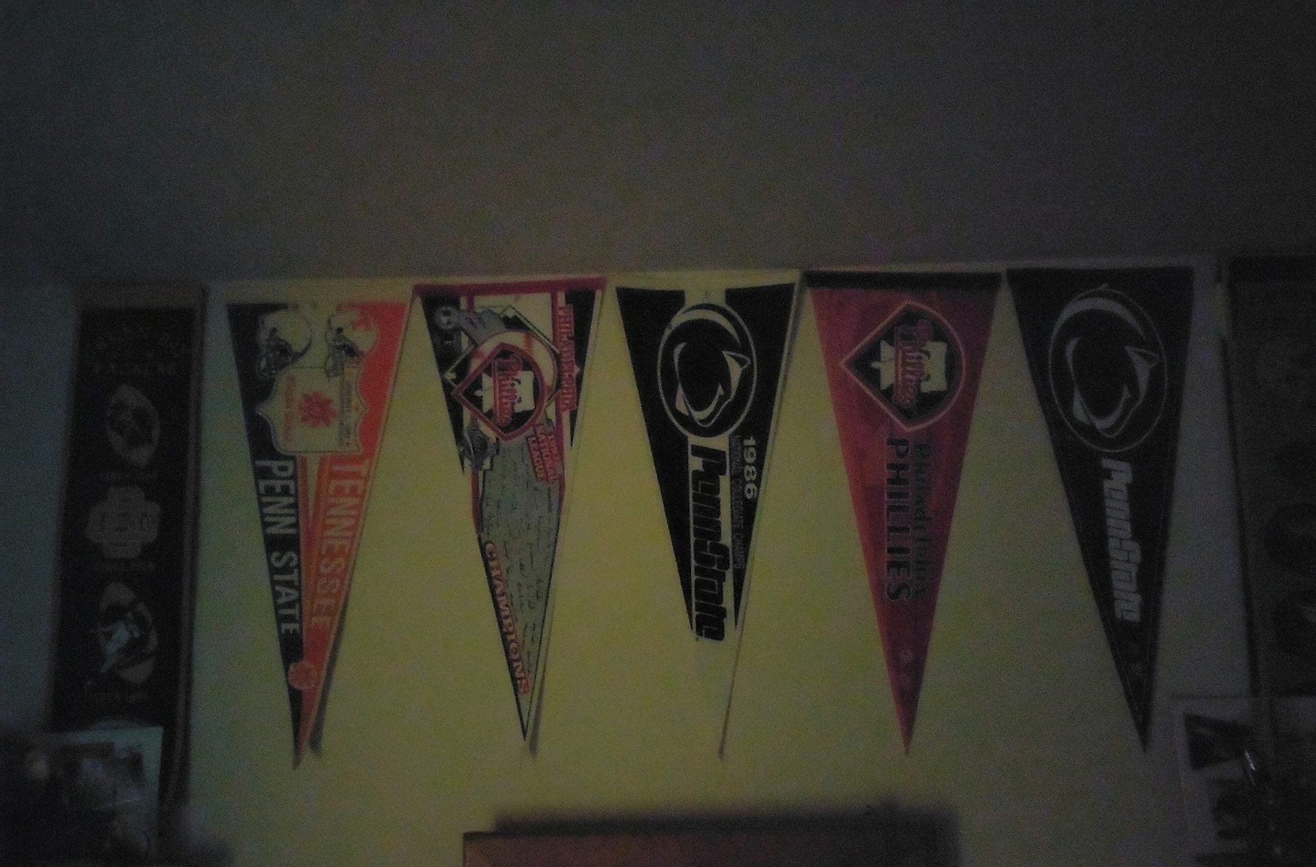 Blade X1 low light image of pennants.