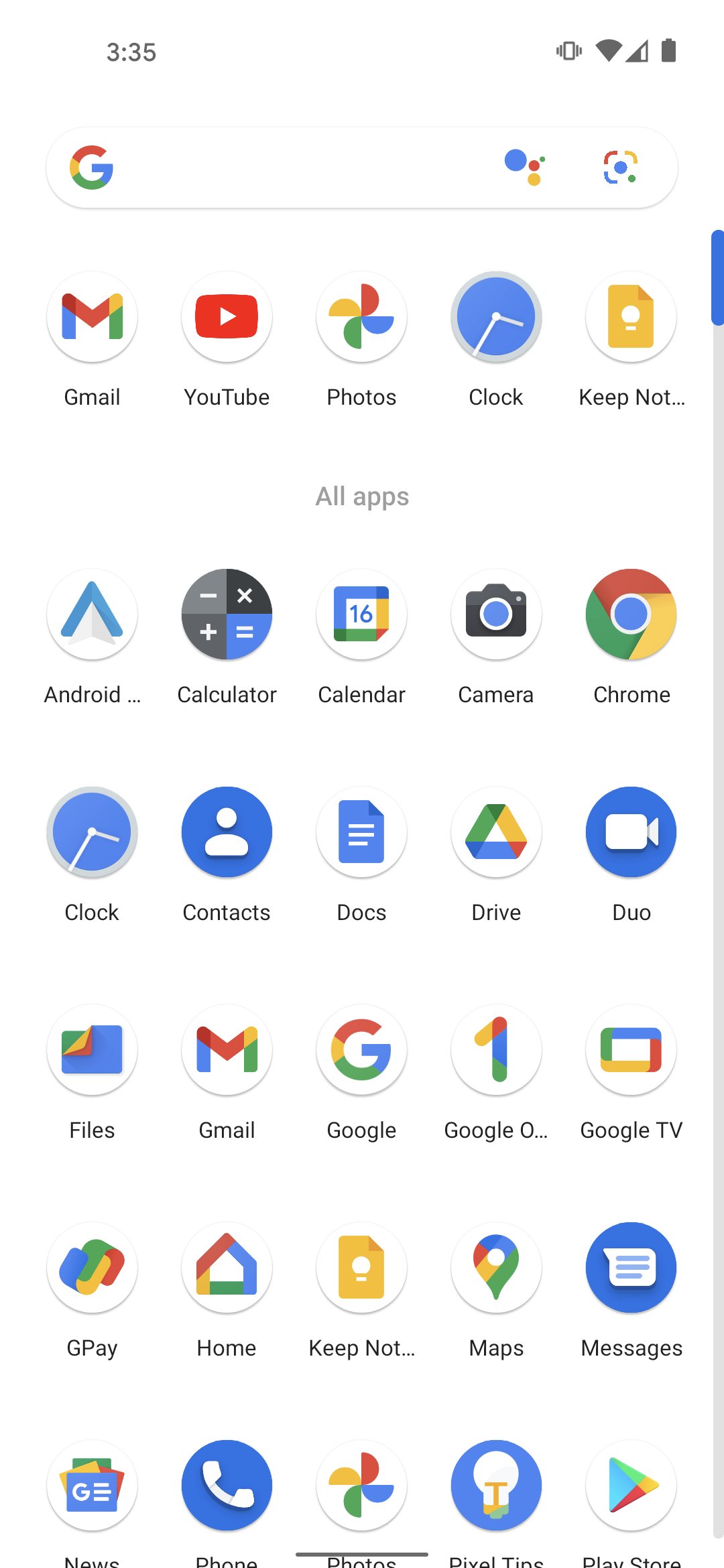 Google Pixel 5 Android 11 Pixel UI Screenshots 7