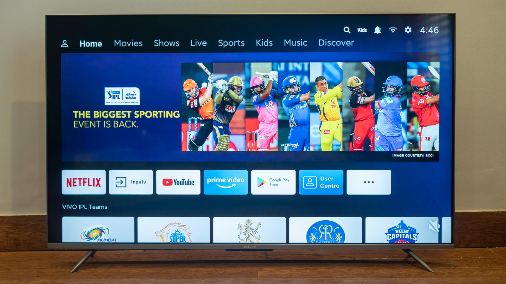 Mi TV 5x 55 inch review patchwall display