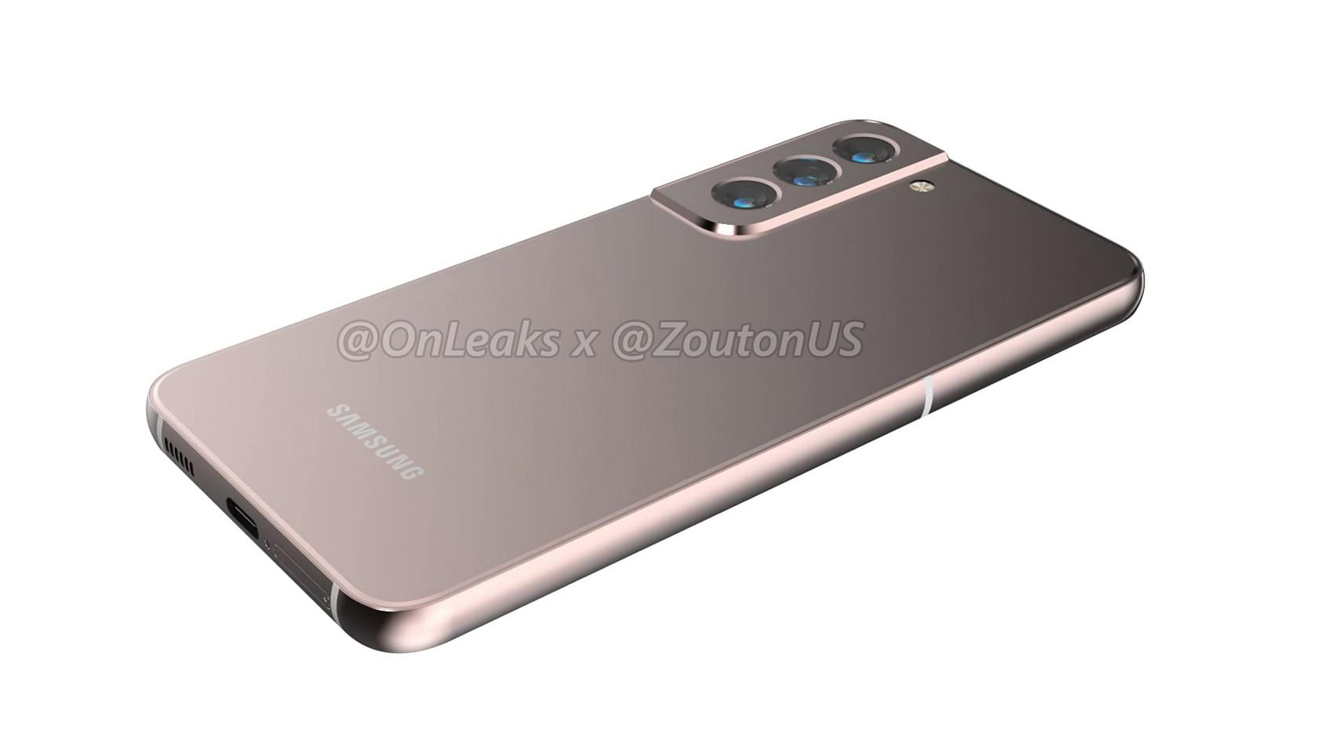 Samsung Galaxy S22 Fuite Conception OnLeaks 4